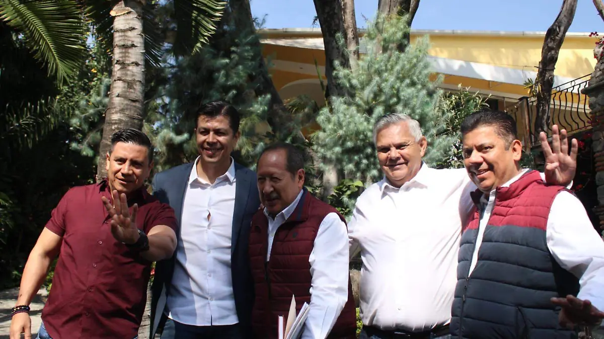 LUIS-F7JES Empate técnico para la candidatura a la alcaldía de Cuernavaca de la coalición Sigamos Haciendo Historia entre el senador Sergio Pérez Flores (3)